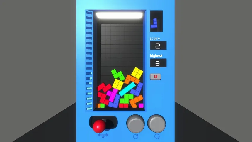 Скриншот 3 к игре PhyTetris-Physics Tetris