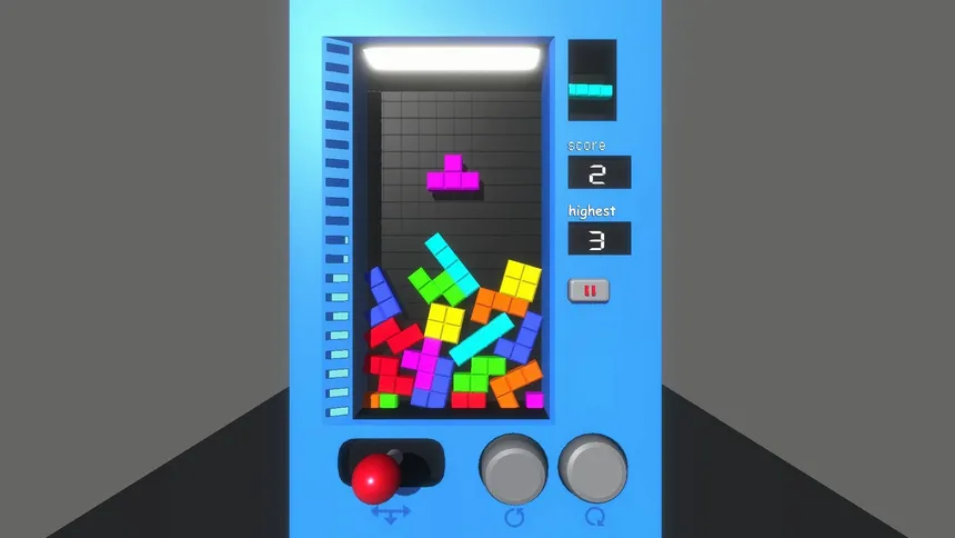 Скриншот 4 к игре PhyTetris-Physics Tetris
