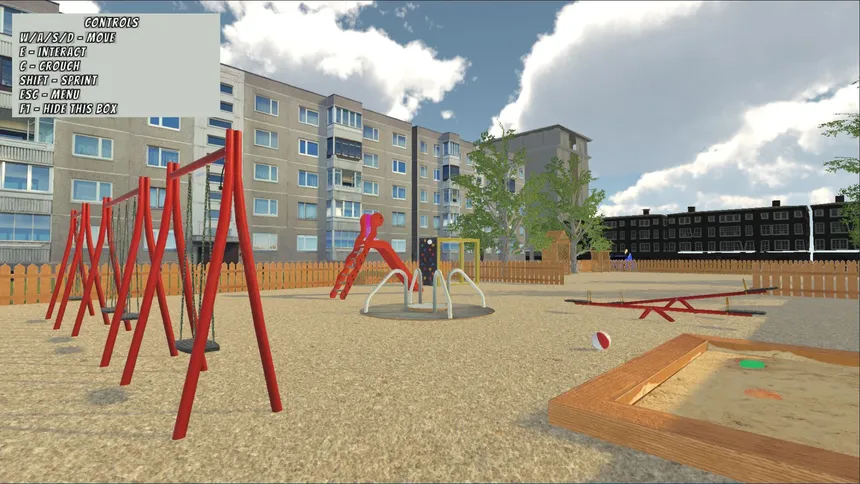 Скриншот 1 к игре Play Outside Simulator