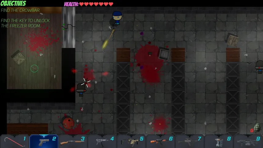 Скриншот 6 к игре HOGuru Presents: The House With Too Many Zombies In It