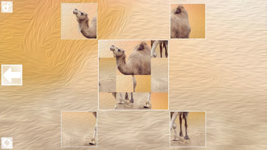 Скриншот 1 к игре Puzzle Art: Artiodactyls