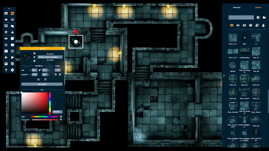 Скриншот 1 к игре Dynamic Dungeons Editor