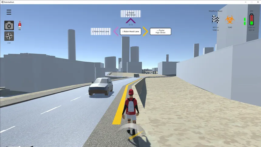 Скриншот 4 к игре RoboVanRush
