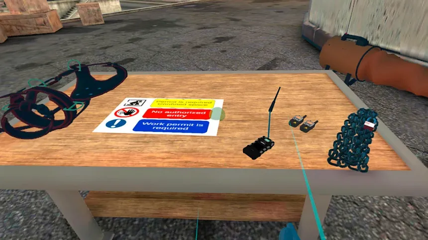 Скриншот 6 к игре Confined Space Entry VR Training