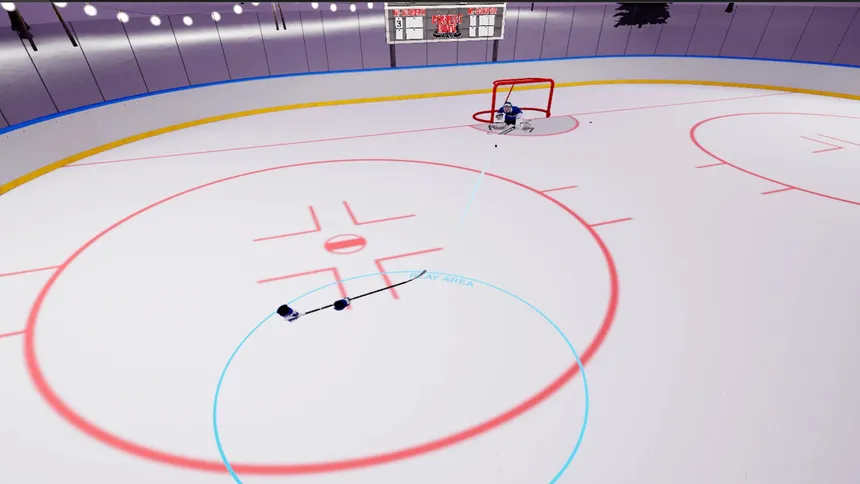 Скриншот 5 к игре Hockey VR