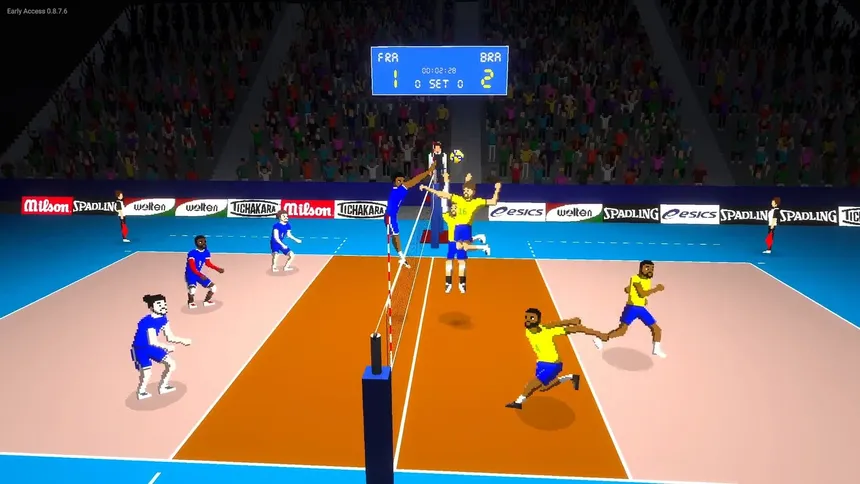 Скриншот 1 к игре Spikair Volleyball