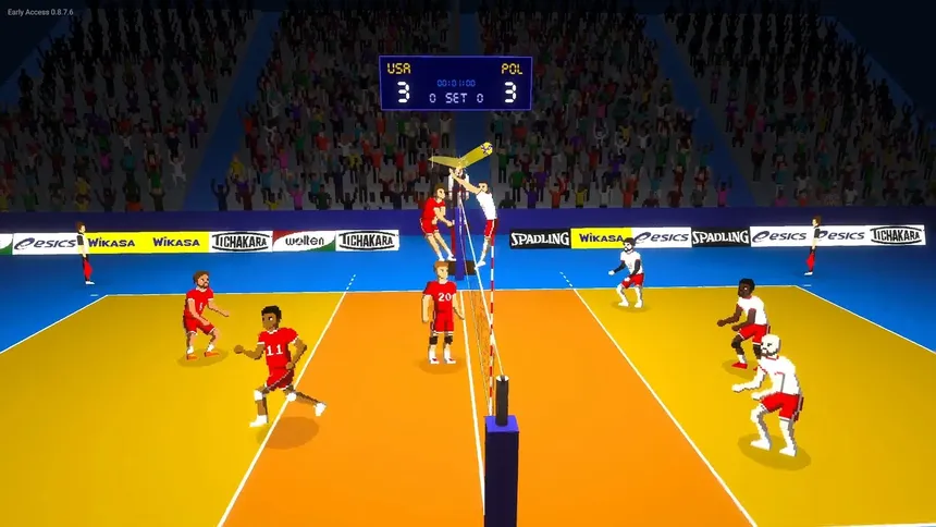 Скриншот 5 к игре Spikair Volleyball