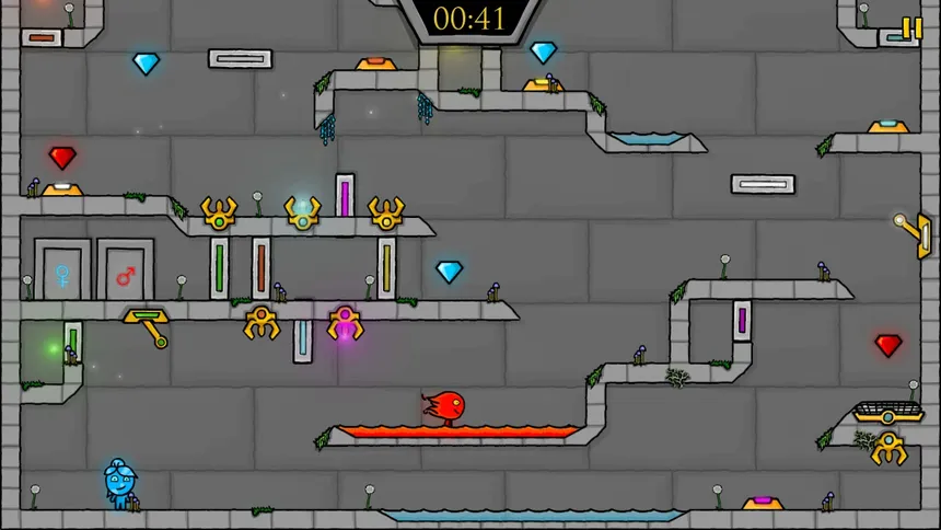 Скриншот 5 к игре Fireboy & Watergirl: Fairy Tales