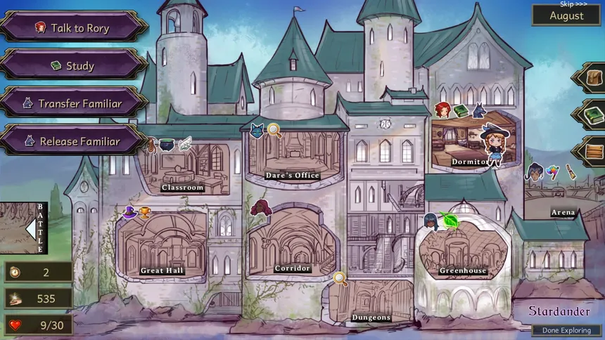 Скриншот 7 к игре Stardander School for Witches