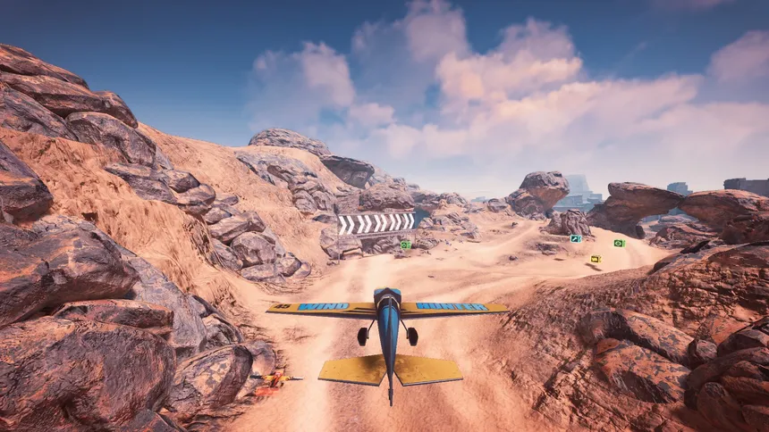 Скриншот 2 к игре Airplanes Dogfight Racer