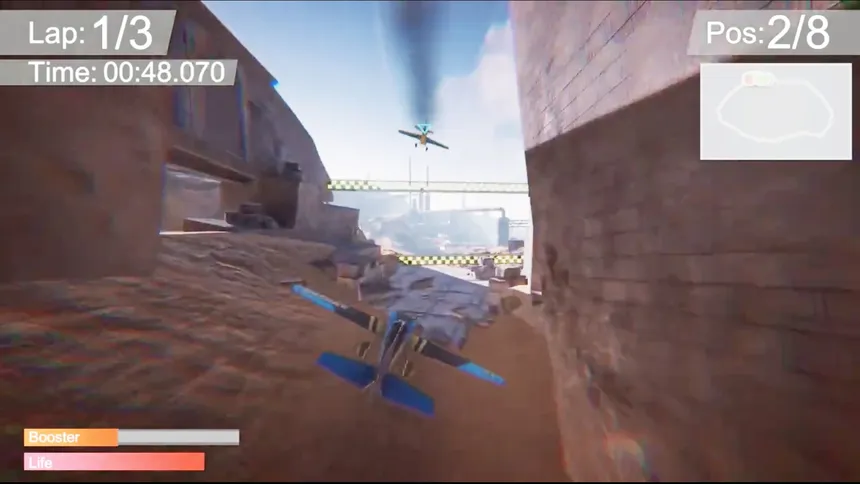Скриншот 8 к игре Airplanes Dogfight Racer