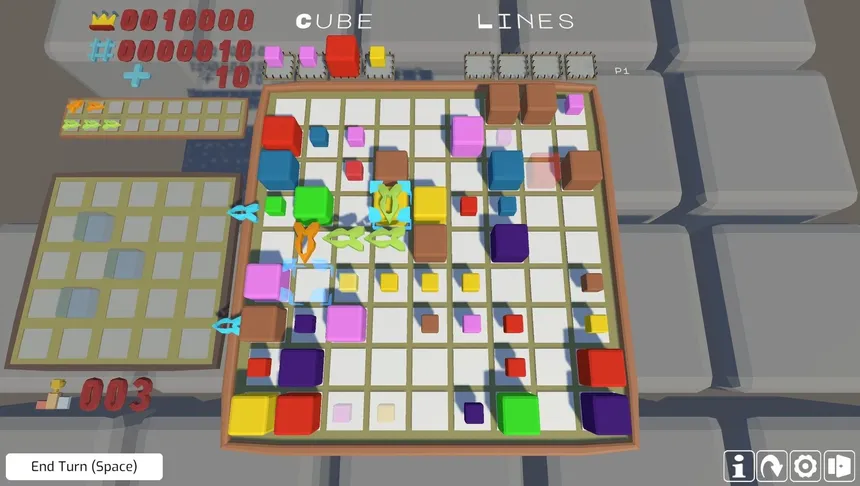 Скриншот 3 к игре CubeLines