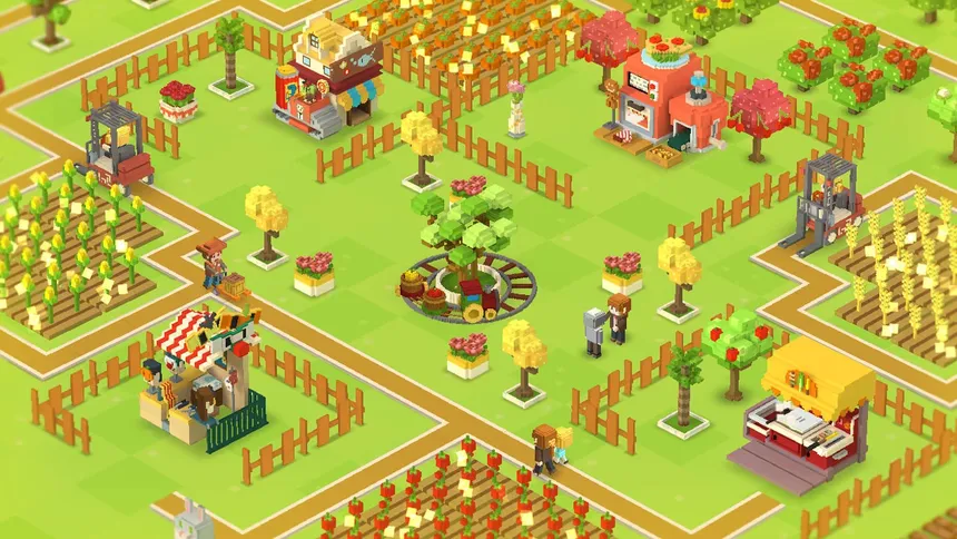 Скриншот 1 к игре Voxel Farm Island