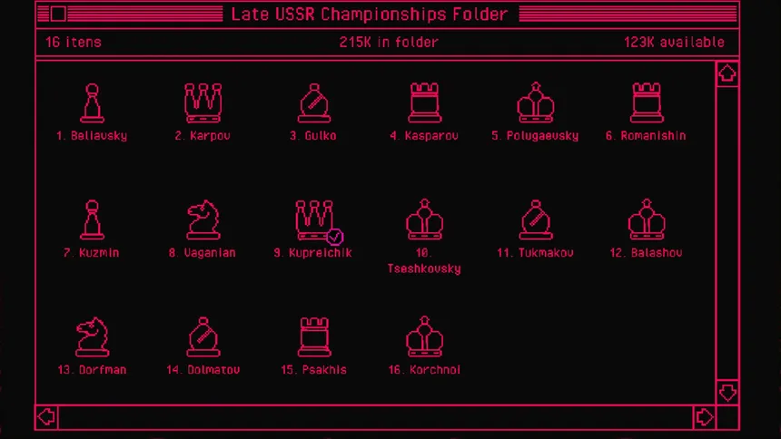 Скриншот 4 к игре BOT.vinnik Chess: Late USSR Championships