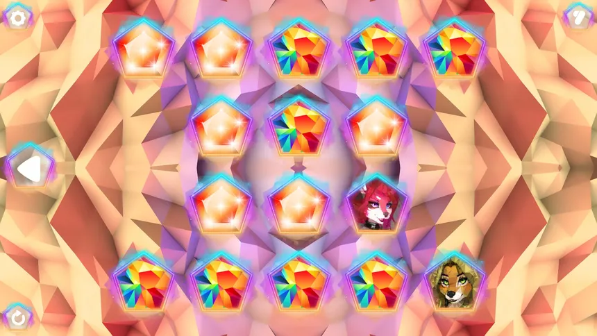 Скриншот 5 к игре Poly Memory: Furries