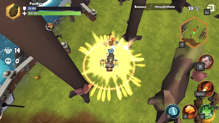 Скриншот 2 к игре Battle Bees Royale