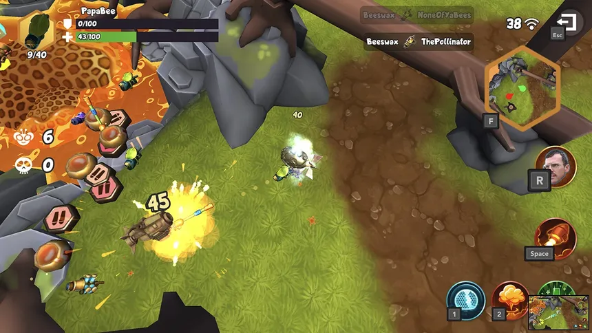 Скриншот 4 к игре Battle Bees Royale