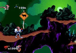 Скриншот 1 к игре Earthworm Jim