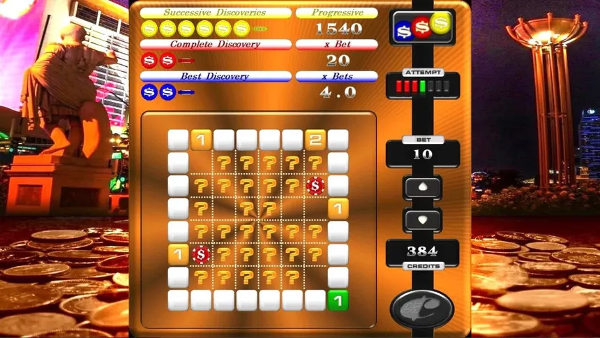 Скриншот 1 к игре Jackpot Bennaction - B04 : Discover The Mystery Combination