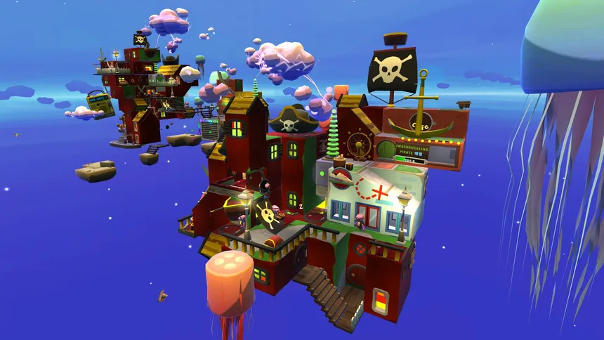 Скриншот 1 к игре Spacefolk City