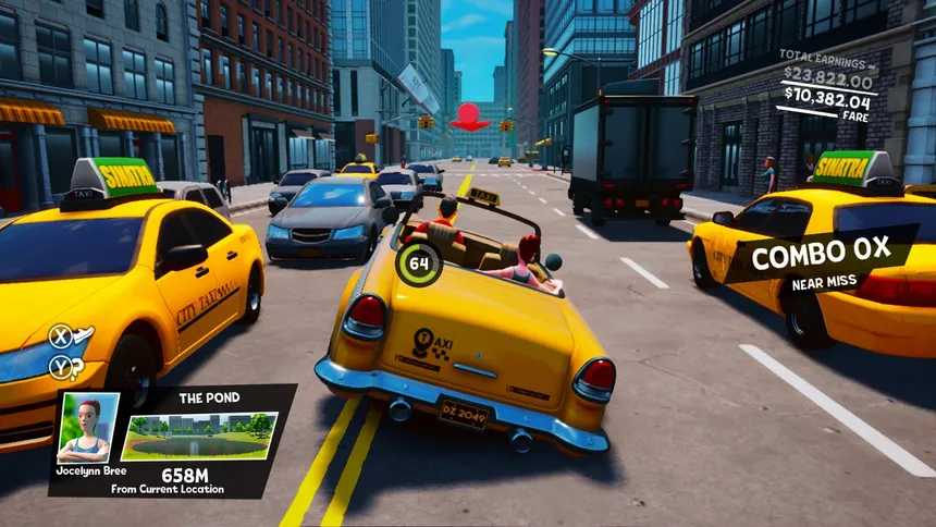 Скриншот 3 к игре Taxi Chaos