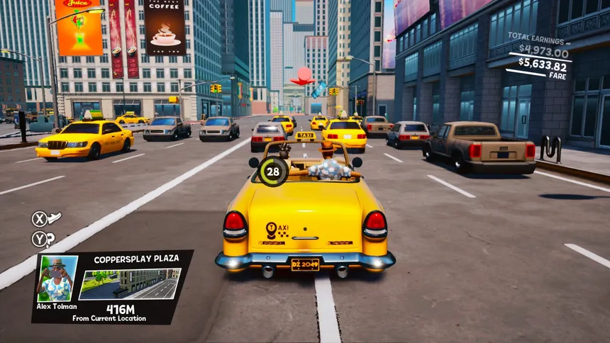 Скриншот 4 к игре Taxi Chaos