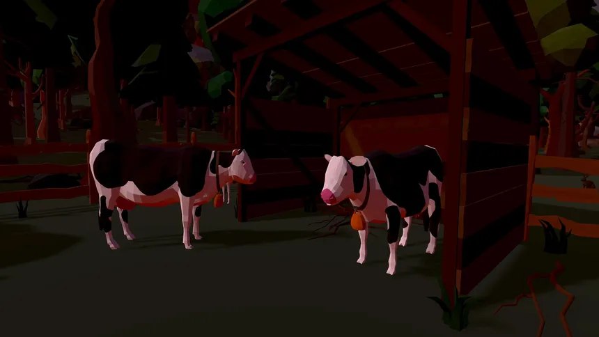 Скриншот 1 к игре The Cow Game