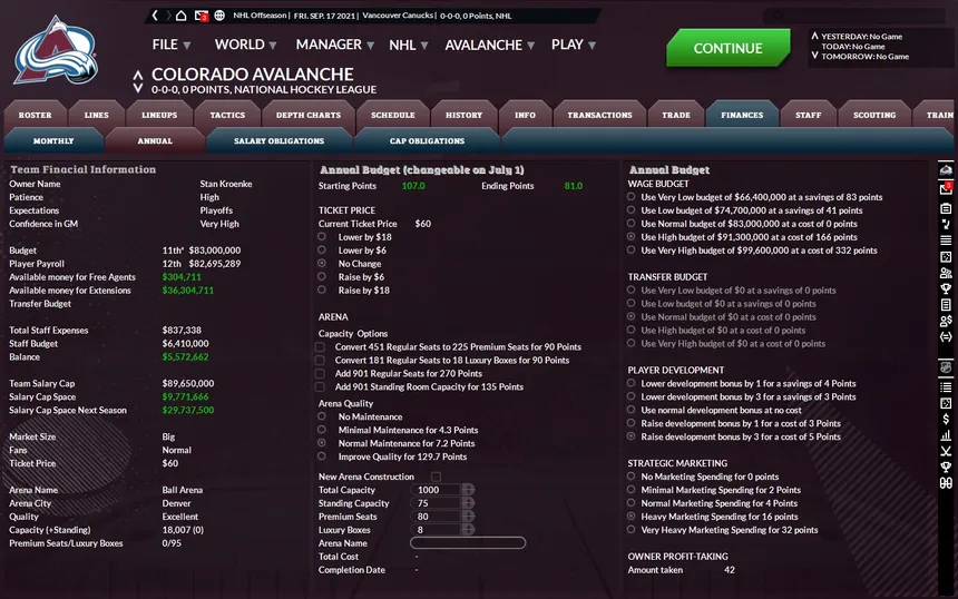 Скриншот 7 к игре Franchise Hockey Manager 8