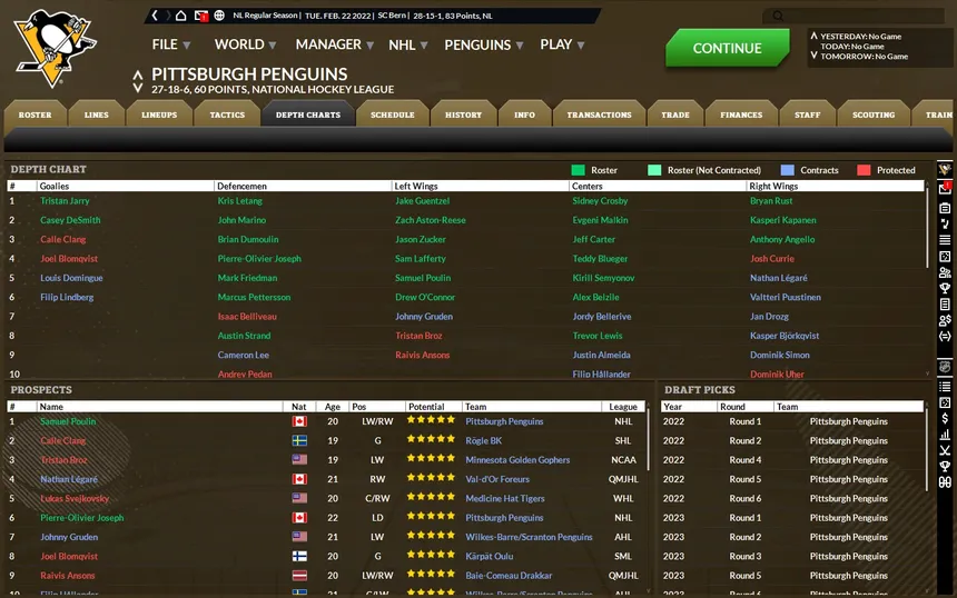 Скриншот 8 к игре Franchise Hockey Manager 8