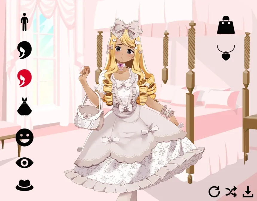 Скриншот 1 к игре Lolita Creator