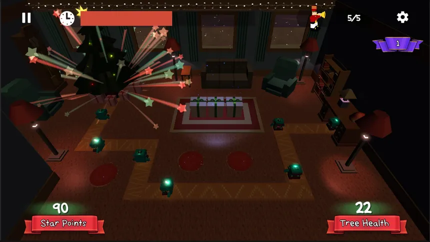Скриншот 1 к игре No Crooks On Christmas