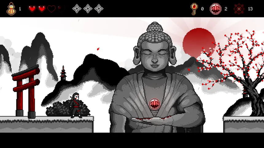 Скриншот 1 к игре Undead Pixel Monks