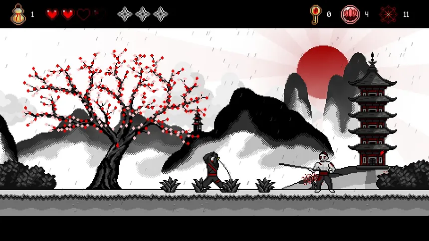 Скриншот 2 к игре Undead Pixel Monks