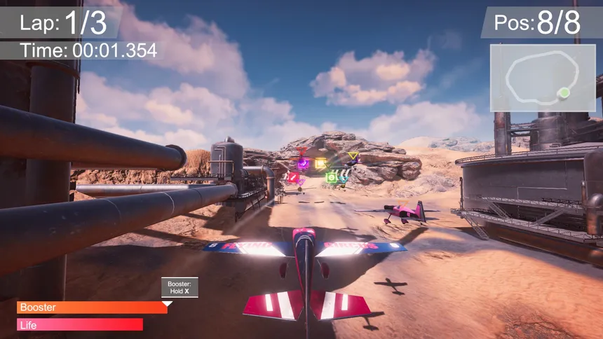 Скриншот 1 к игре Airplane Racer 2021