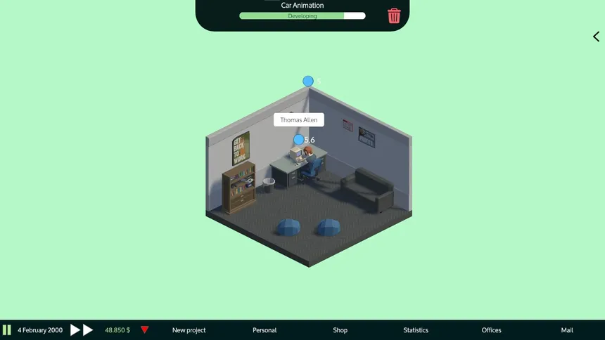 Скриншот 4 к игре Modern Game Tycoon