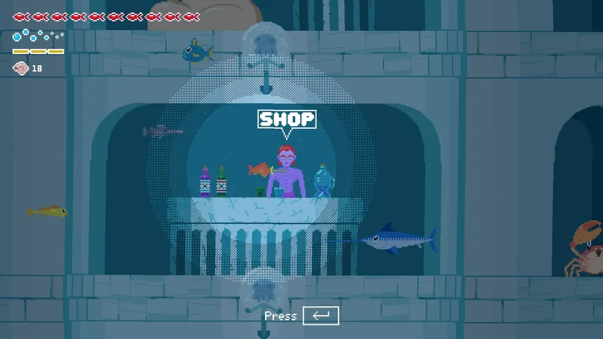 Скриншот 2 к игре The Swordfish: Knight of the Deep
