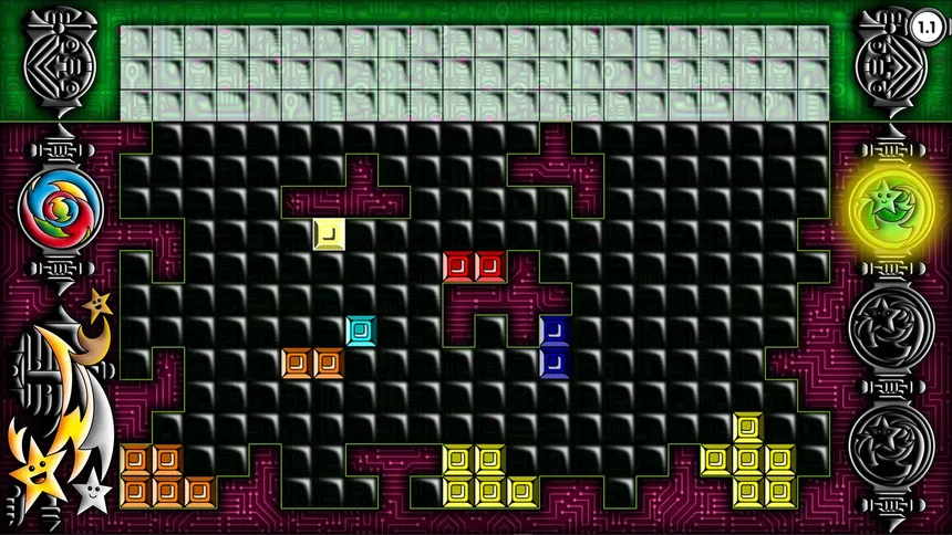 Скриншот 2 к игре Sumy Shelltris - ICEBLOCKS 2