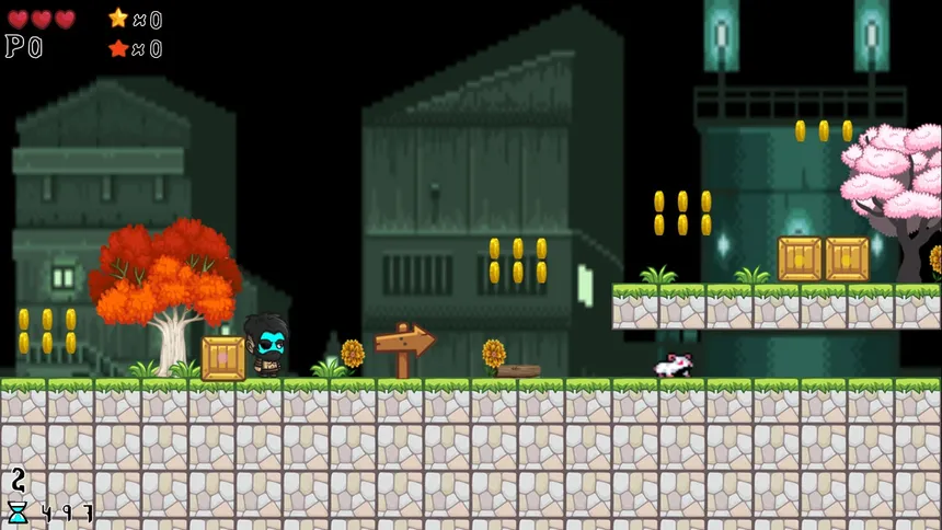 Скриншот 4 к игре Blue Barbarian Man