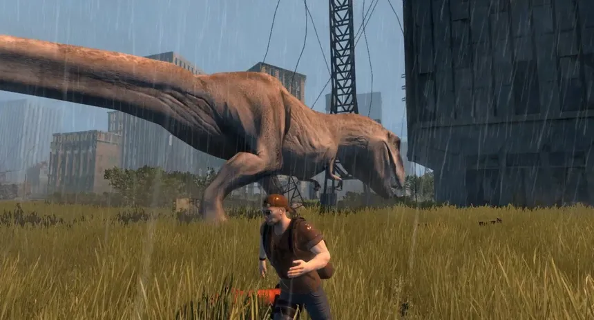 Скриншот 2 к игре ET Superman: Wrath of Tyrannosaurus Rex