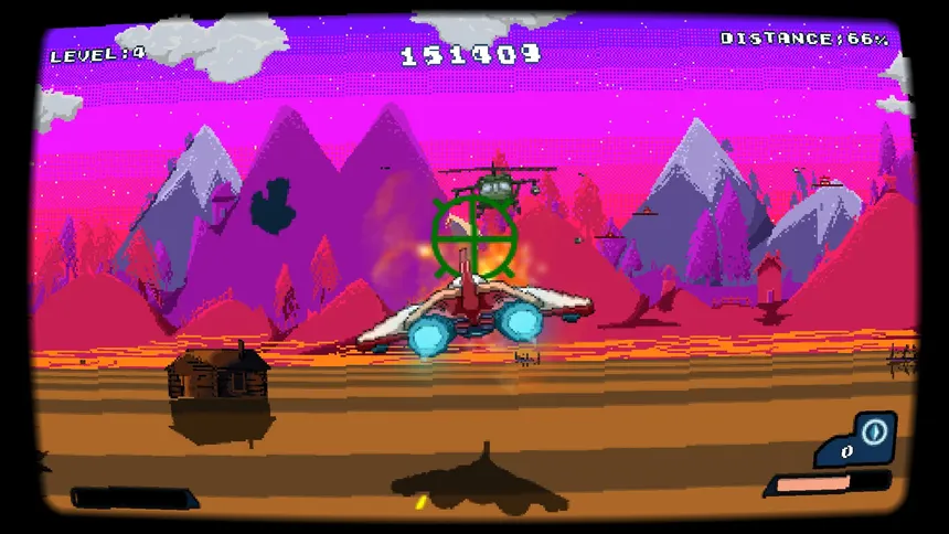 Скриншот 4 к игре Sky Harrier: Alpha Code