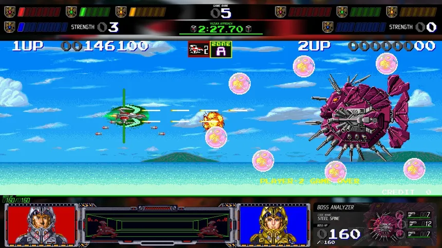 Скриншот 3 к игре Darius Cozmic Collection Arcade