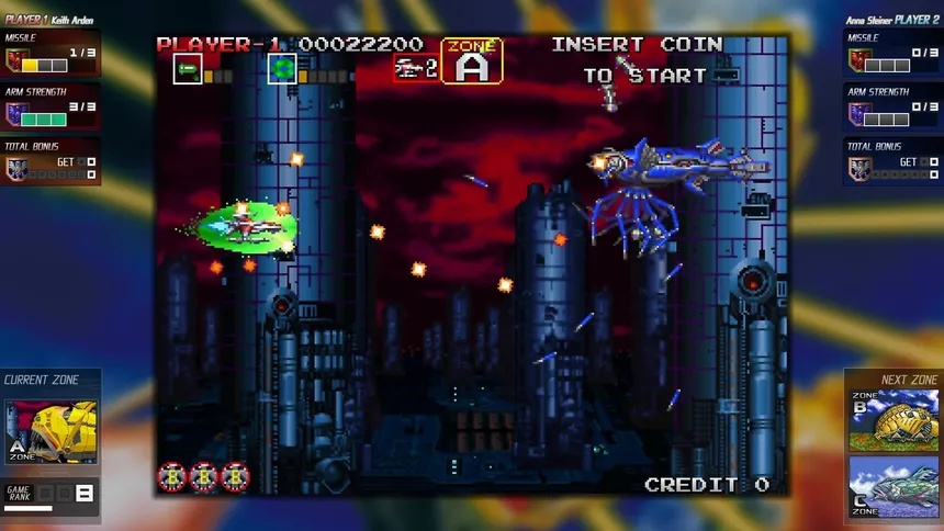 Скриншот 4 к игре Darius Cozmic Collection Arcade