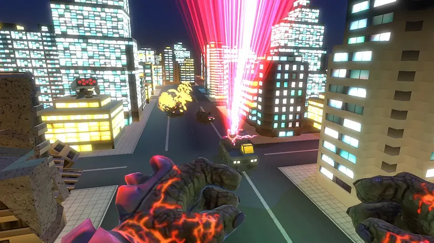 Скриншот 1 к игре KAIJU MONSTER VR