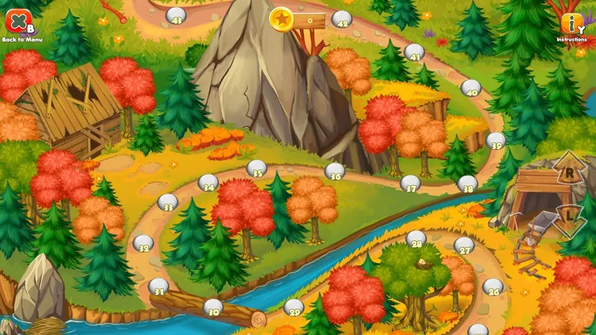 Скриншот 1 к игре Gems of Magic: Father's Day