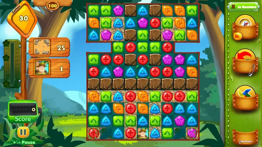 Скриншот 3 к игре Gems of Magic: Father's Day