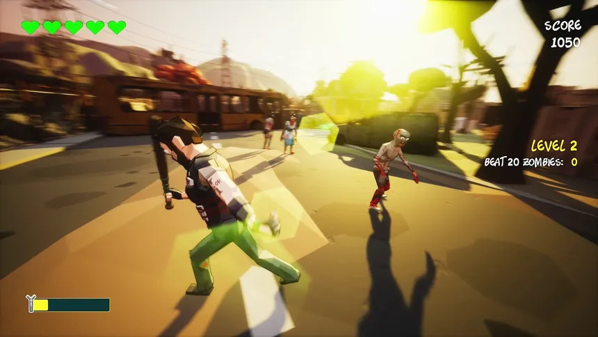 Скриншот 1 к игре Drunken Fist 2: Zombie Hangover