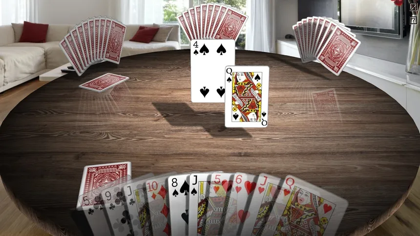 Скриншот 1 к игре Hearts 3D Premium