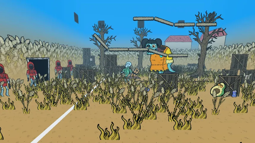 Скриншот 1 к игре The Game of Squids: Ultimate Parody Game