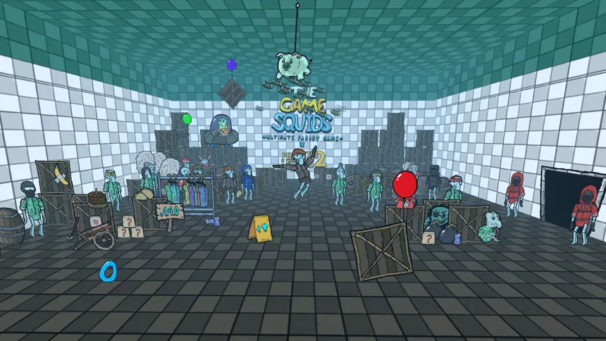 Скриншот 2 к игре The Game of Squids: Ultimate Parody Game