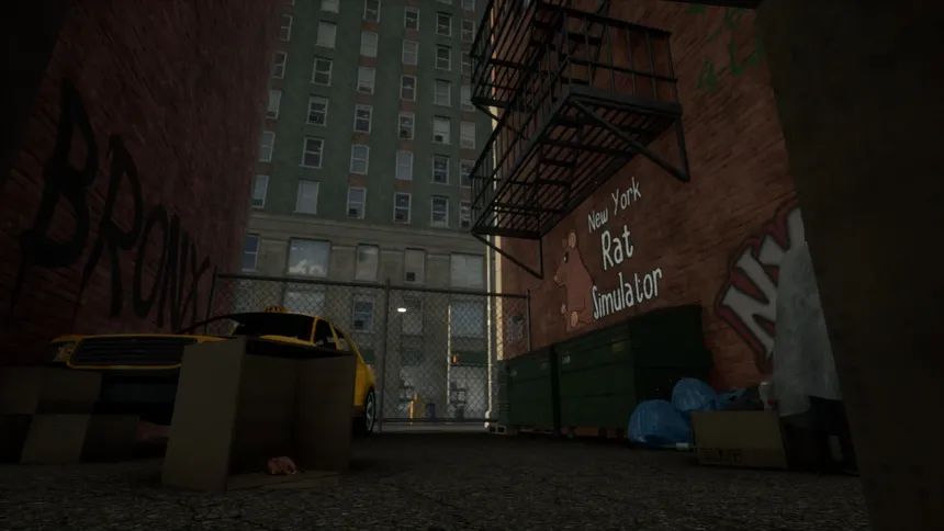 Скриншот 1 к игре New York Rat Simulator